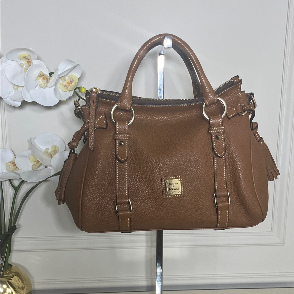 Dooney & Bourke Carmel Leather Satchel